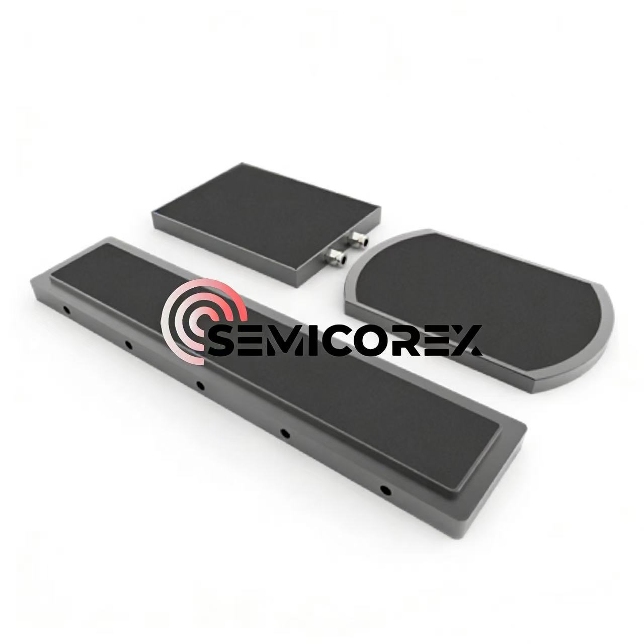 బ్లాక్ అల్యూమినా సిరామిక్ వాక్యూమ్ చక్స్