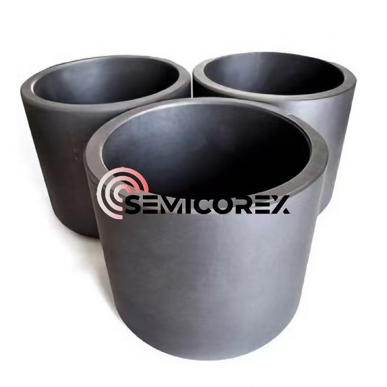 SiC-కోటెడ్ గ్రాఫైట్ క్రూసిబుల్స్